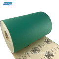 Sand Paper Roll Green Sandpaper Aluminum Oxide Abrasive Sanding Paper Roll Supplier